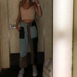 Asos Design Hippie Corduroy Patchwork Pants 4